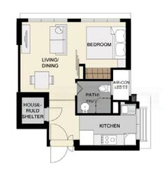 Blk 131A Eastlink I @ Canberra (Sembawang), HDB 2 Rooms #488111181